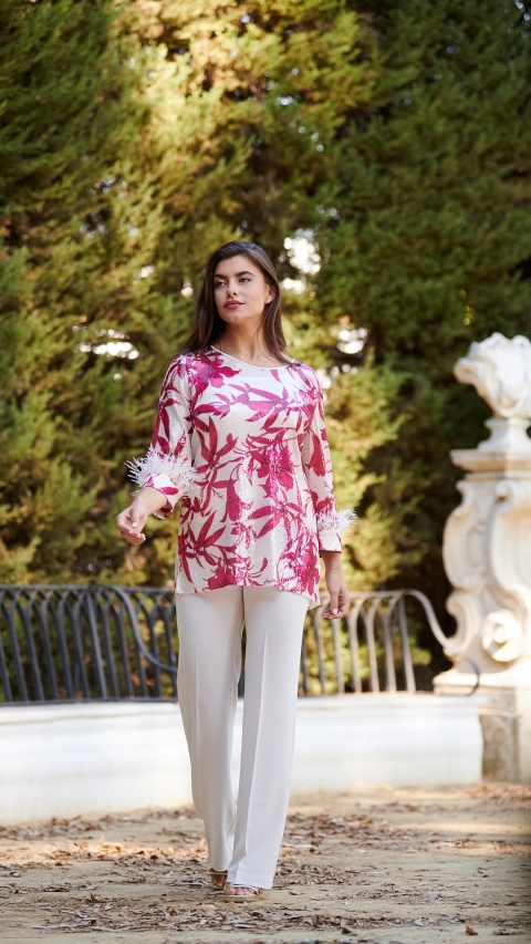 CONJUNTO PANTALON LENTEJUELAS 7601