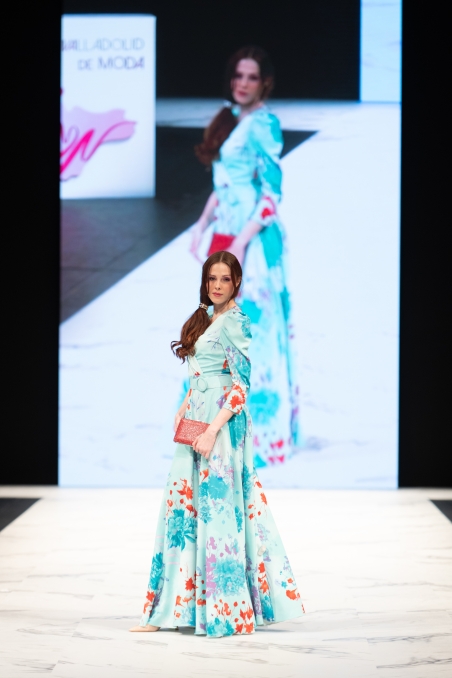 VESTIDO ESTAMPADO LARGO VUELO MARTA EN BRASIL L119E