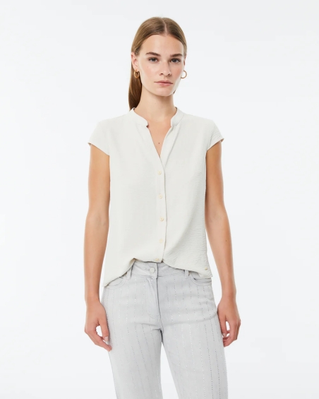 BLUSA LISA ARRUGADA PAZ TORRAS 24548