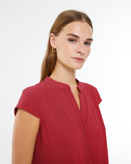 BLUSA LISA ARRUGADA PAZ TORRAS 24548