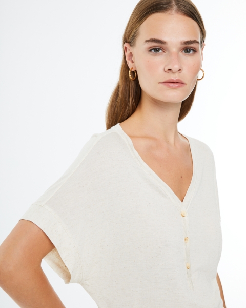 CAMISETA LINO PAZ TORRAS 80348 2