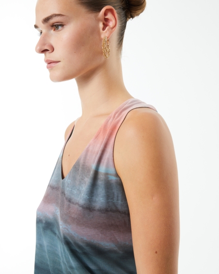 BLUSA TIRANTE TUL DEGRADEE PAZ TORRAS 20048