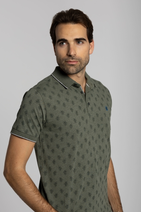 POLO ESTAMPADO RAMAS CORONEL TAPIOCA 15155 2