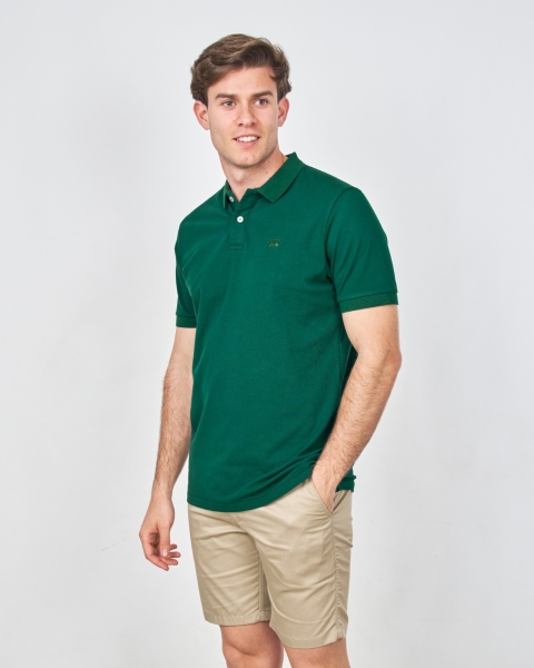 POLO LISO GRANITO M/C