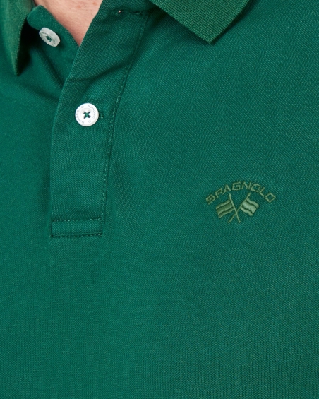 POLO LISO GRANITO M/C