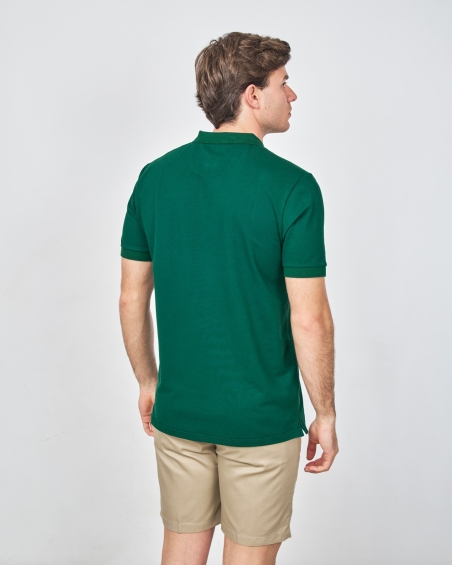 POLO LISO GRANITO M/C