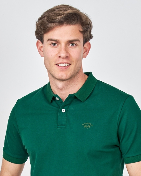 POLO LISO GRANITO M/C