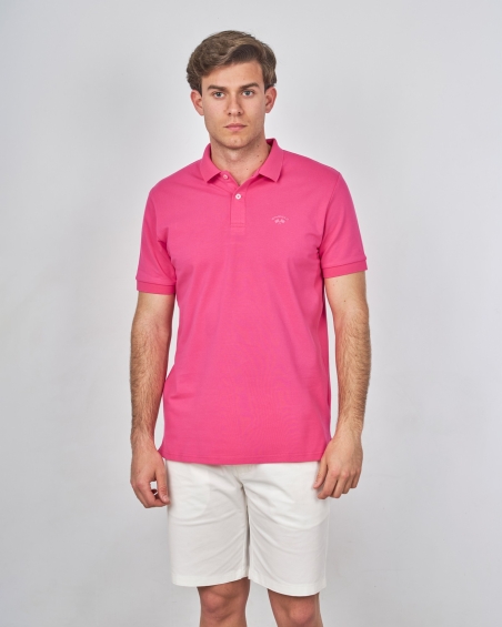 POLO LISO GRANITO M/C