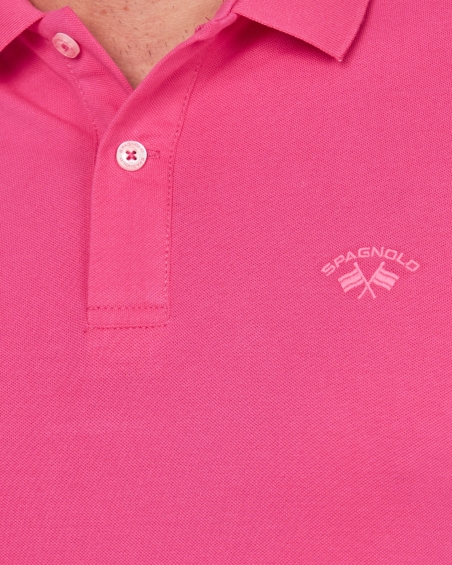 POLO LISO GRANITO M/C