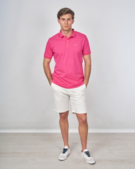 POLO LISO GRANITO M/C