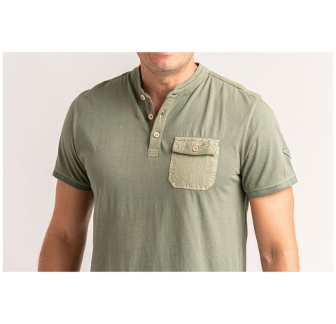 CAMISETA CUELLO MAO BOLSO PRIVATA PRI2542 2