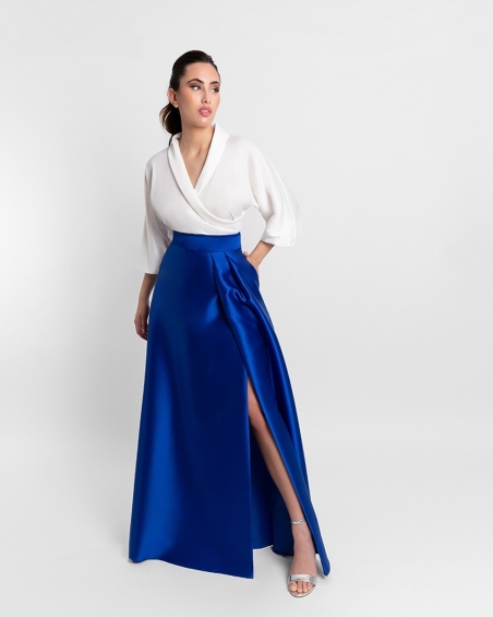 BLUSA SMOKING CRUZADA MONCHO HEREDIA 612637