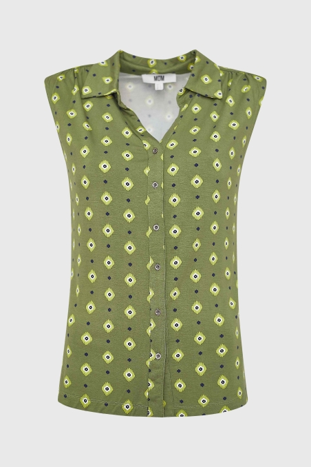 BLUSA SIN MANGA ESTAMPADO MDM 24261513