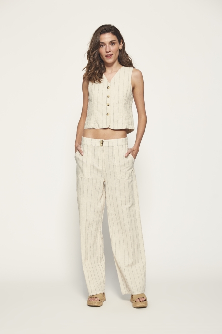 CHALECO LINO RAYA MDM 26672301