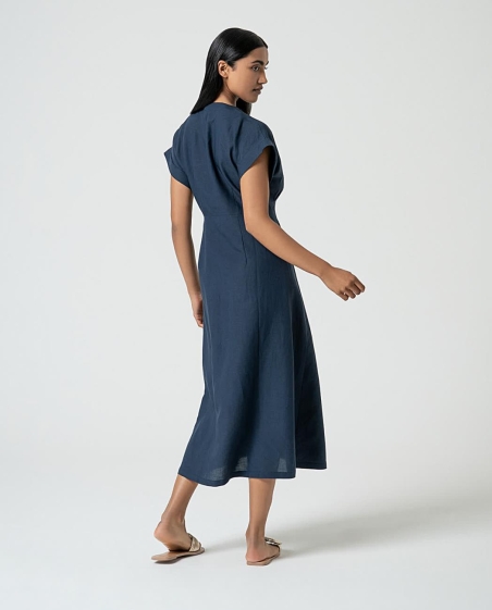 VESTIDO LISO MIDI SURKANA 525TINE721