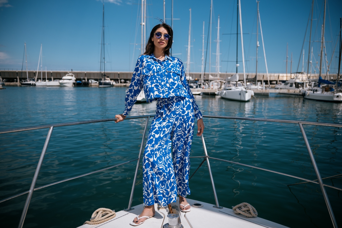 PANTALON ESTAMPADO LYLU 2529106