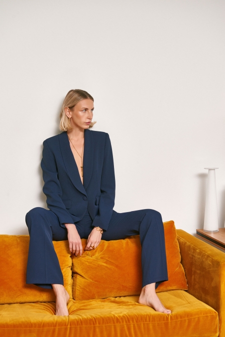 TRAJE PANTALON CUELLO SMOKING SOFIA