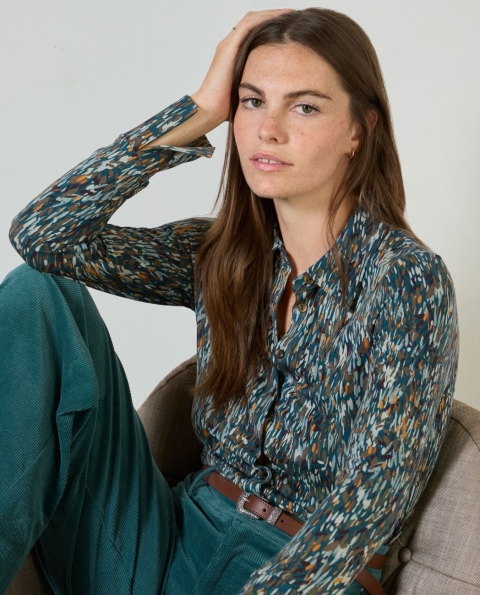 BLUSA ESTAMPADA CALIDA SURKANA 555ALRA113