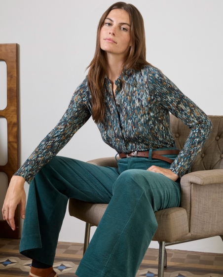 BLUSA M/L ESTAMP CALIDA