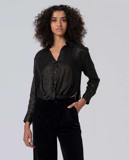 BLUSA LISA RECOGIDA SURKANA 565LIEX123