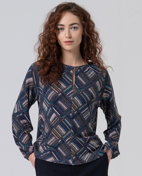 JERSEY CHICA GEOMETRIC