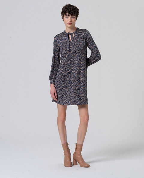 VESTIDO ESTAMPADO CORTO SURKANA 565IRON712
