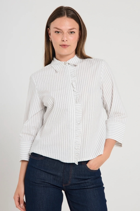 BLUSA RAYA VOLANTES FREEQUENT 206310