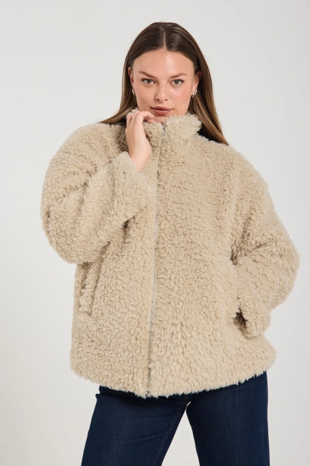 CHAQUETON PELO FREEQUENT 205165