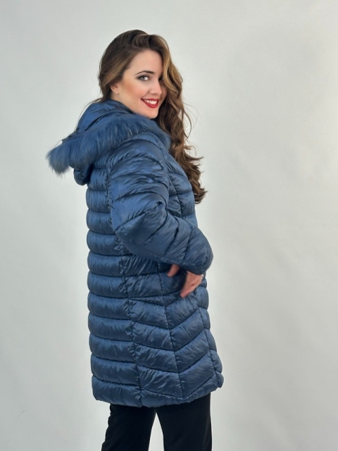 PARKA BRILLO SEMILARGA PELO EGO PUGLIA 2