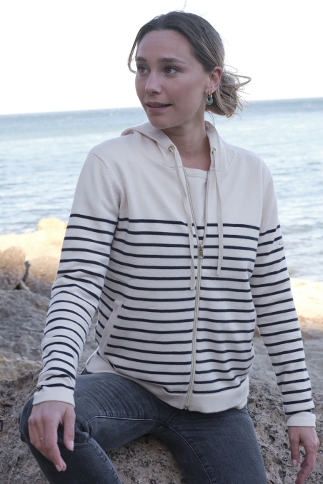 CHAQUETA CANGURO RAYAS HUBLOT G52MIRANDA