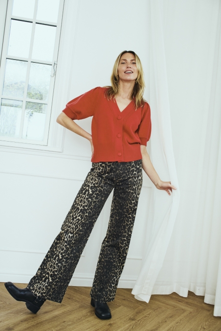 CHAQUETA PUNTO MANGA CORTA FREEQUENT 206125