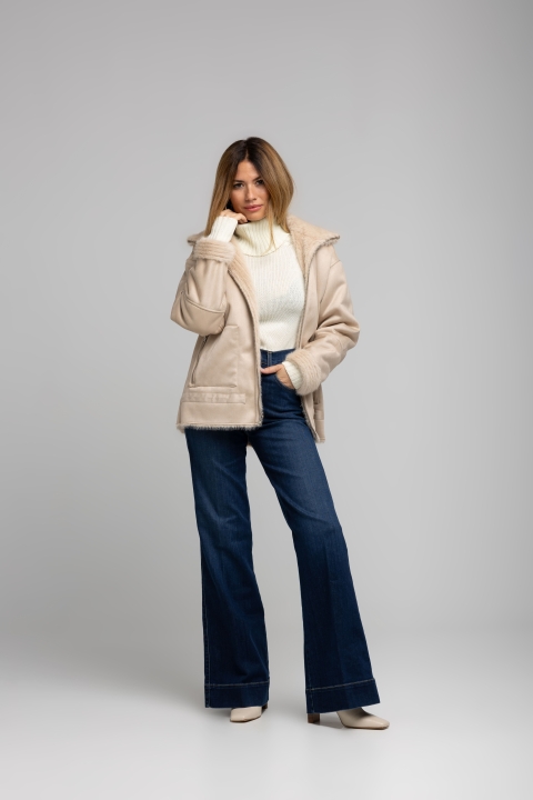 CHAQUETON PELO REVERSIBLE 6006DESY