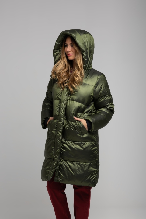 PARKA SEMILARGA BRILLO 60207ARNO 2
