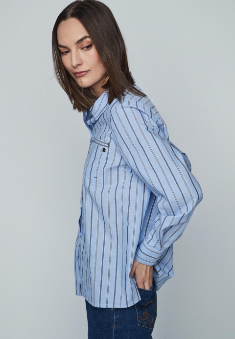 BLUSA CAMISERA RAYAS 302849 2