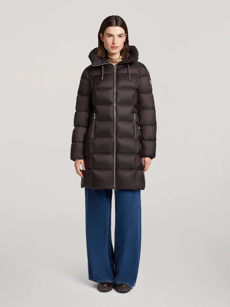 PARKA SEMILARGA PLUMAS CAPUCHA RESET 2760253