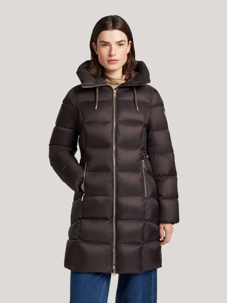 PARKA SEMILARGA PLUMAS CAPUCHA RESET 2760253