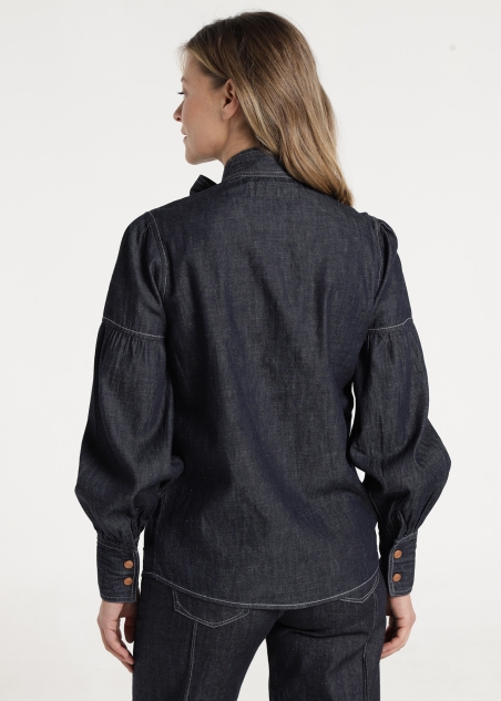 BLUSA LAZO VAQUERA V&L 144051