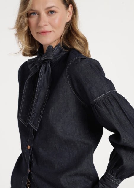 BLUSA LAZO VAQUERA V&L 144051