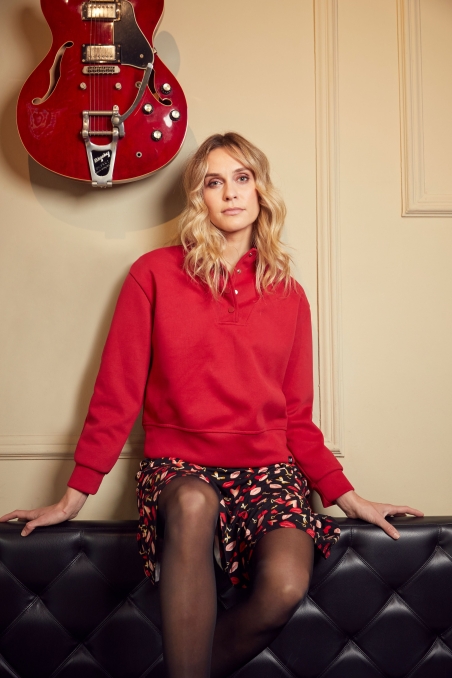 SUDADERA BOTONES CUELLO LYLU 2513146