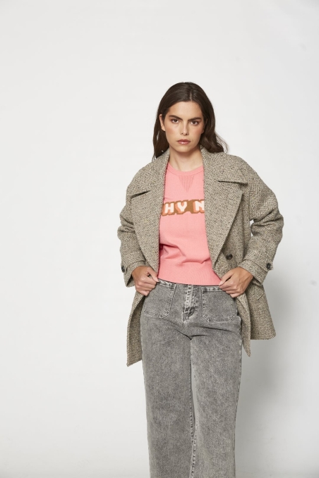 CHAQUETON SOLAPA ESPIGA MDM 39701115