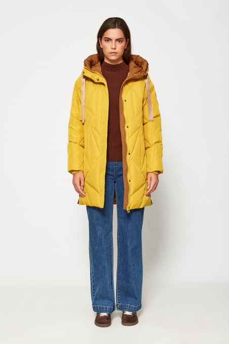 PARKA SEMILARGA CAPUCHA ACOLCHADA MDM 39608401