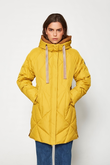PARKA SEMILARGA CAPUCHA ACOLCHADA MDM 39608401