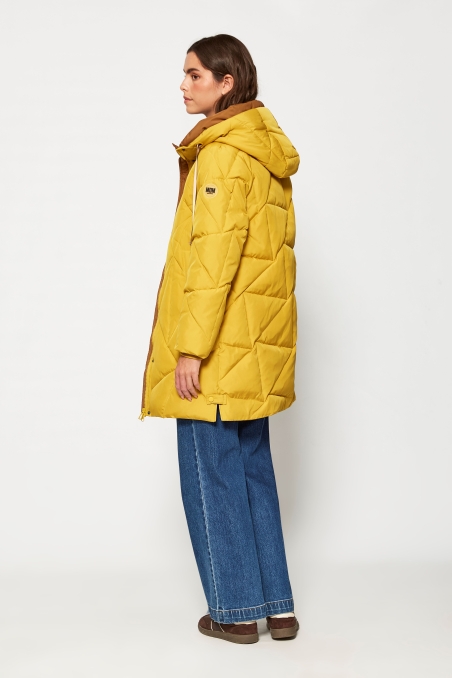 PARKA SEMILARGA CAPUCHA ACOLCHADA MDM 39608401