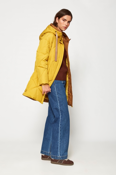 PARKA SEMILARGA CAPUCHA ACOLCHADA MDM 39608401