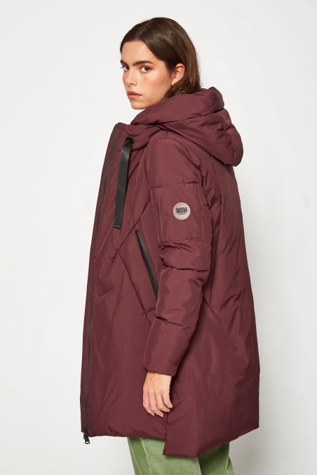 PARKA LARGA CAPUCHA ACOLCHADA MDM 39608403