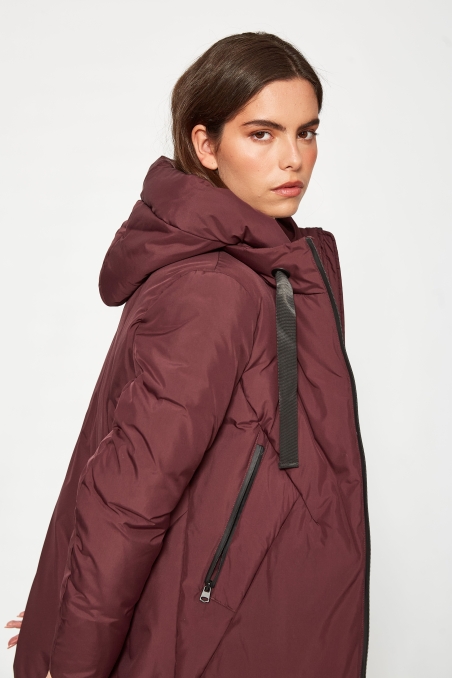 PARKA LARGA CAPUCHA ACOLCHADA MDM 39608403