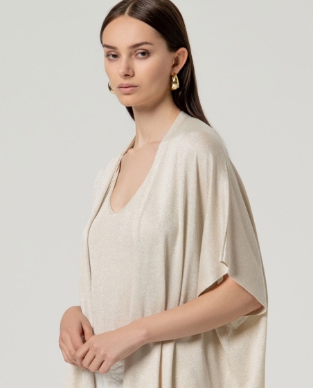CHAQUETA SUELTA LAME SURKANA 36POLU831