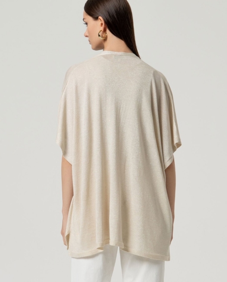CHAQUETA SUELTA LAME SURKANA 36POLU831