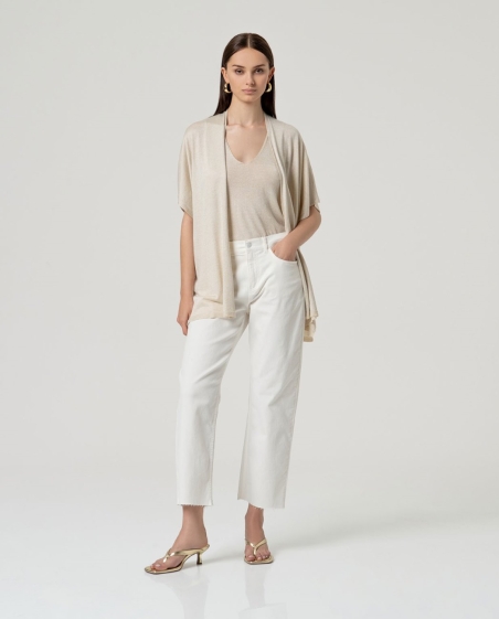CHAQUETA SUELTA LAME SURKANA 36POLU831