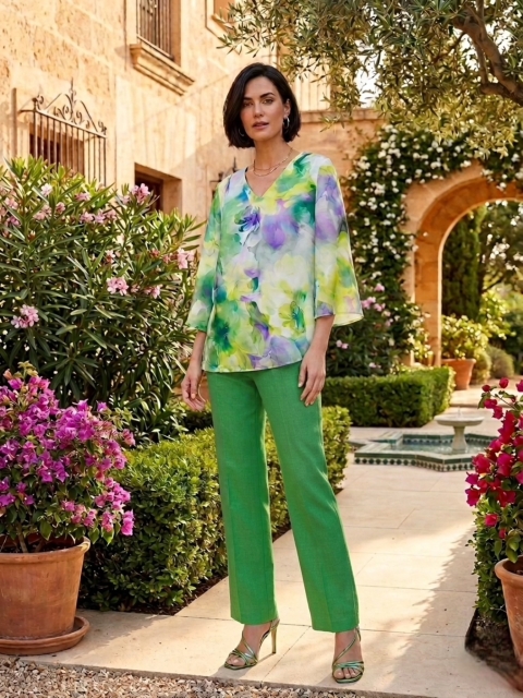 CONJUNTO DE PANTALON COMBINADO 71629001